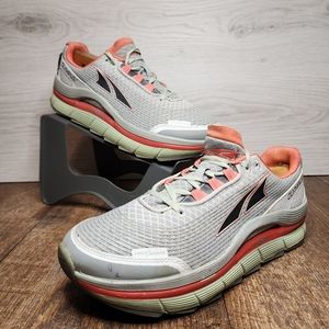 Altra Olympus 1.5 Running Shoes Womens Size 9.5 Gray Red Athletic A2555-2.